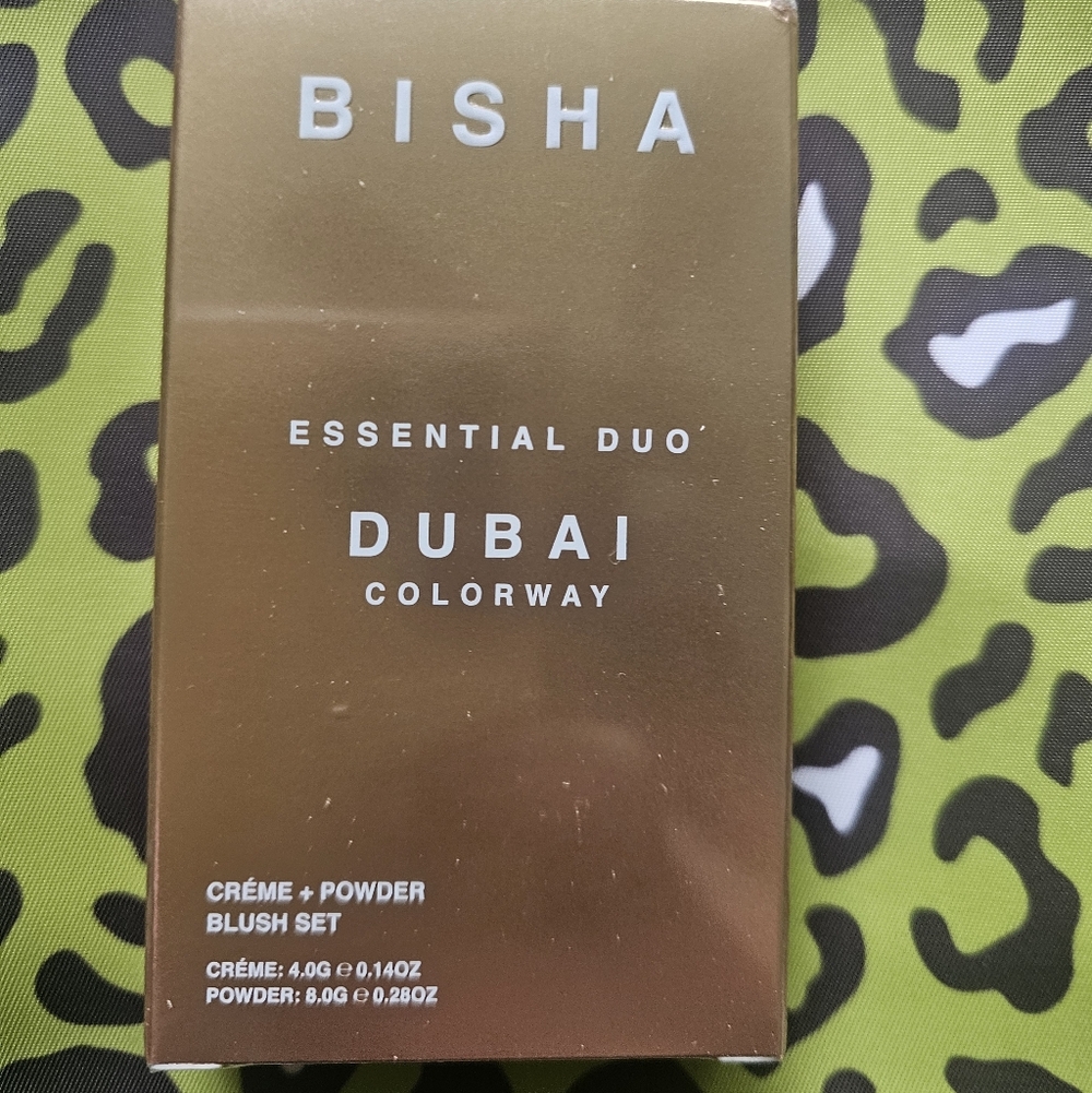 BISHA Essential Duo Dubai Colorway PINK Blush Set Bronze BRAND NEW IN Packaging